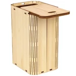Bamboomn Tea Bag Leaves Organizer With Lid, Kitchen And Home Container Decor. Fixed Price $11.99.