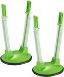 2 Pcs Baggy Rack, Freezer Stand, Adjustable Food Storage Holders,. Fixed Price $8.39.