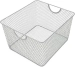 Ybm Home Mesh Wire Storage Basket For Shelves, Pantry Organization, And Kitchen. Fixed Price $21.00.
