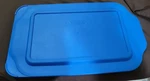 Pyrex 232-PC Bright Blue Rectangle Plastic Food Storage Replacement Lid Cover. Fixed Price $16.80.