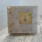 C.r. Gibson Carter's Joy Baby Memory Book Pocket Page Photo Album Bunny BP46-216. Fixed Price $16.95.
