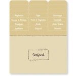 Dekali Designs 4X6 Recipe Card Dividers With Tabs Set Of Inches, Taupe. Fixed Price $20.99.