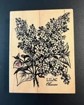 Psx K-1299 Botanical Flower Lilac Rubber Stamp. Fixed Price $12.99.