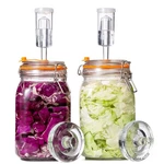 Jillmo Fermentation Jar, 1.5 Liter Glass Fermenting With Weigh.... Fixed Price $41.20.