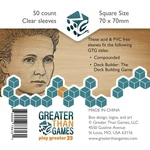 Square Size Card - 50 Clear Sleeves, 2.75"X2.75" (70X70MM), Accessory. Fixed Price $16.99.