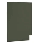 Hampton Bay Avondale 24 In. W X 35 Base Cabinet Flush End Panel Fern. Fixed Price $59.00.