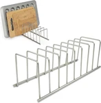Spectrum Euro Kitchen Organizer Metal Dish Rack Cutting Board Holder Stand For. Fixed Price $34.91.