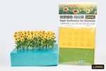 Liang Paper Sunflowers For Dioramas 1/32 1/35 1/48 Scale Kits. Fixed Price $9.69.