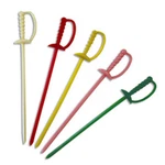 Royal Paper Rpp RP147 Sword Picks, 3 1/4", Assorted Colors (pack Of 1000). Fixed Price $28.90.