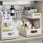Pack Under Sink Organizer With Next-gen Ball-bearing SLIDES,2-TIER Pull Out.... Fixed Price $81.31.