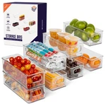 Clearspace Plastic Pantry Organization And Food Storage Bin 8 Pack,. Fixed Price $55.81.
