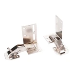 Pair Of Kitchen Cabinet Sink Front Tip Tilt Out Tray Steel Hinges Replacement. Fixed Price $14.99.
