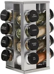 Kamenstein 16 Jar Heritage Revolving Countertop Spice Rack Organizer Grey. Fixed Price $72.99.