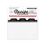 Weatherbee Preprinted Recipe Card Tab Dividers Set, 3 X 5, Of 24, White. Fixed Price $21.82.