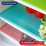 Aiosscd 7 Pcs Shelf Mats Refrigerator Liners Washable Pads Fridge. Fixed Price $11.81.