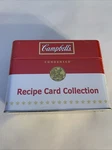 Campbell's Card Collection Tin Box With 76 Recipes 24 Blank New/sealed. Fixed Price $13.49.