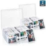 Sorbus 2 Pack Clear Durable Box With 16 Cases Each, Organizers And Storage. Fixed Price $66.99.