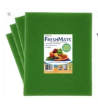 Pack Of 4 Bluapple Freshmats Refrigerator Bin Liners, Fridge Drawer Mats. Green. Fixed Price $9.99.