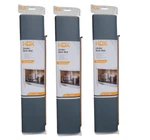 3-PACK Hdx 24 X48 Under Sink Shelf/drawer Plastic Mat Liner Graphite. Fixed Price $44.99.