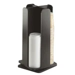 Cal Mil 378-96 Revolving Cup/lid Organizer, 8" W X 18.25" H, Black. Fixed Price $257.00.