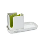 Full Circle Stash, Ceramic Kitchen Sink Caddy, Stylish Modular Sponge Holder .... Fixed Price $32.22.