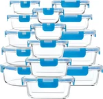 30 Pieces Food Storage Containers With Upgraded Snap Locking Lids,glass Me. Fixed Price $77.99.