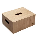 Mobilevision Bamboo Storage Box Plus Lid Combo, 14 X11 6.5. Fixed Price $58.99.