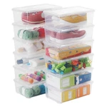 Omnisafe Stackable Plastic Storage Shoebox, Bpa-free Nestable Medium, Clear. Fixed Price $61.23.
