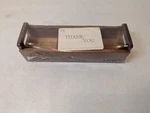 Htb Small Wooden Tea Bag Box, 3 Compartments Acacia Chest. Fixed Price $10.99.