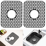 Behok Pack Silicone Sink Protector For 13.625 X 11.625 Inches, Black. Fixed Price $27.38.