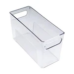 Copco Narrow Clear Bin, 10.5 X 4.5 6-INCH, For Kitchen, Fridge, Pantry, Lau.... Fixed Price $23.88.