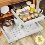 Gracenal Pull Out Cabinet Kitchen Organizers And Storage White. Fixed Price $29.81.