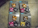 New ! 3 X Counts Power Clips Chip Dog & Cat 6 Fun Designs. Fixed Price $19.95.