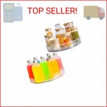 Roninkier Clear Lazy-susan Turntable Cabinet-organizer 2-PACK 11-INCH. Fixed Price $28.22.