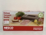 Nesco Deluxe Vacuum Sealer VS-101S Used. Fixed Price $44.99.