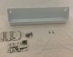 Rev-a-shelf 14" White Tip-out Sink Kit (single Tray) W/ Hinges & Hardware. Fixed Price $15.00.