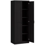 63" 2-DOOR Kitchen Pantry, Cabinet With Adjustable Shelves For Dining Room. Fixed Price $184.99.