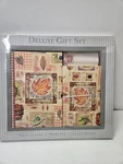 Deluxe Kitchen Gift Box Set Recipe Journal Memo Pad And Keeper New Sealed. Fixed Price $16.95.