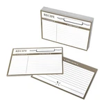 Home Advantage 50 Double Sided Recipe Cards, 4X6 Inches, Vintage Kitchen Desi.... Fixed Price $21.16.