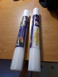 Pack Of Warp's PM210-W Plast-o-mat White Ribbed Shelf Liner 24 In. X Ft.new. Fixed Price $14.00.