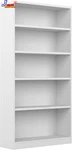 Universal 5 Bookcase Pure White Engineered Wood Bookshelf Us Only. Fixed Price $277.10.