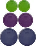 Pyrex Simply Store Replacement Lids For 6 10-PIECE Only, Multicolor. Fixed Price $25.63.