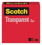 Scotch Transparent Adhesive Tape 1IN X 2592IN Classic Glossy Finish Roll. Fixed Price $12.11.