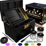 Hovanzo Large Bamboo Decorative Storage Box With Locking Tray For Herbs. Fixed Price $53.13.