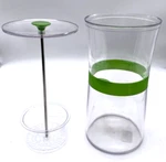 Cuisipro Original Herb Keeper Fresh Storage Container Clear 9.5" No Box. Fixed Price $14.99.