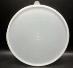 Tupperware 9" Round Clear Frosted Replacement Lid 1203-6 Vintage. Fixed Price $8.95.