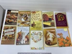 Lot Of 10 Thanksgiving Autumn Fall Greetings Cards W/envelopes New. Fixed Price $10.00.