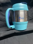 Bubba Keg 52 Oz Barrel Shaped Travel Mug Tumbler Aqua Skyblue & Stainless Z1. Fixed Price $19.00.