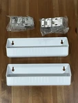 Rev-a-shelf White Tip-out Sink Trays Pair With Hinges. Fixed Price $22.88.