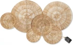 Chi An Home Wicker 23 Inch Jute Wall Decor Baskets, Set Of 6 Extra Large Woven. Fixed Price $83.99.